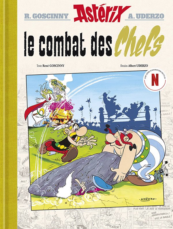Astérix - Le Combat des chefs n°7 - Édition luxe série Netflix