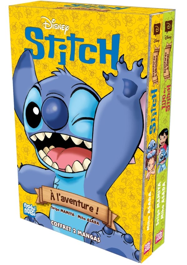 Coffret Stitch - À l'aventure ! - Stitch ! - manga-fr