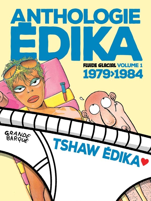 Édika - Anthologie volume 1 - Jaquette Tshaw Édika
