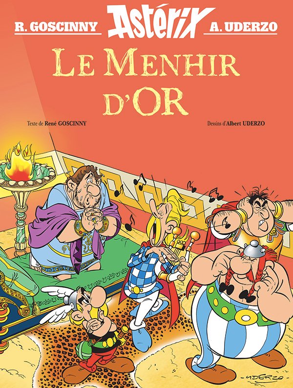 Astérix - Album illustré - Le Menhir d'Or (Hors collection)