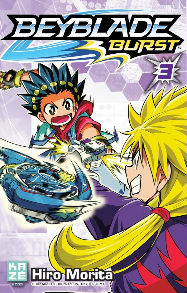 Beyblade Burst T03 - beyblade - manga-fr