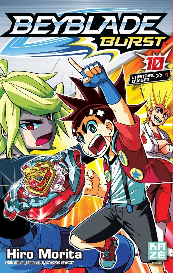 Beyblade Burst T10 - beyblade - manga-fr