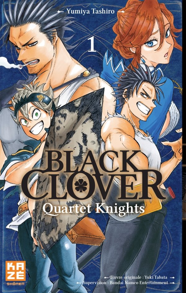 Black Clover - Quartet Knights T01 - black-clover - manga-fr