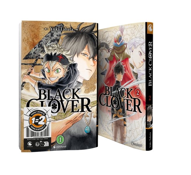 Black Clover T01 + T02 - OP1=2 2026 - black-clover - manga-fr