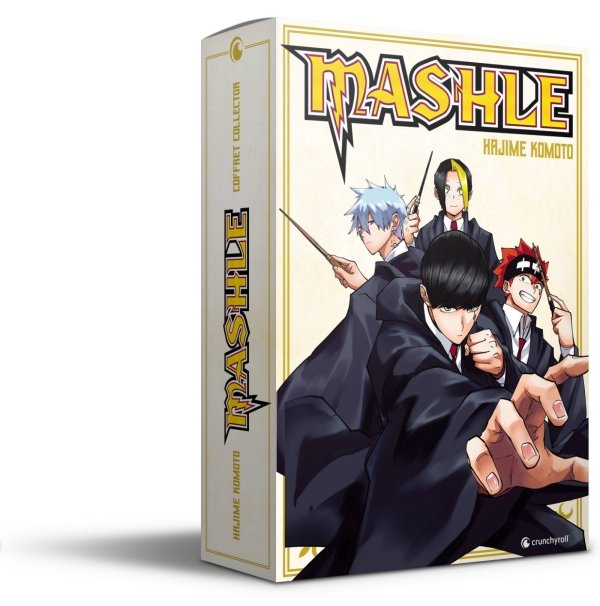 Coffret Mashle T18 + Roman 2 - mashle - manga-fr