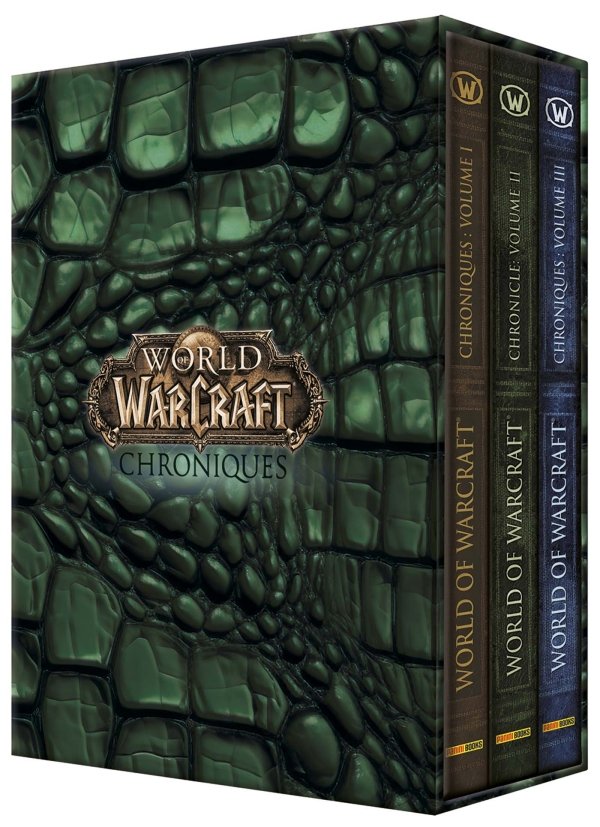 Coffret World of Warcraft 2023 : Chroniques I, II & III - Librairie
