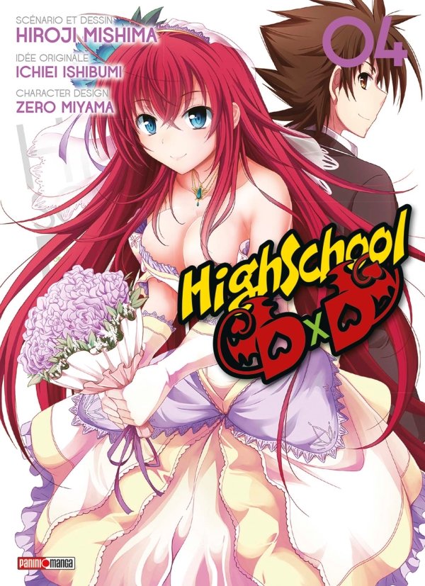 HIGH SCHOOL DXD T04 - high-school-dxd - manga-fr