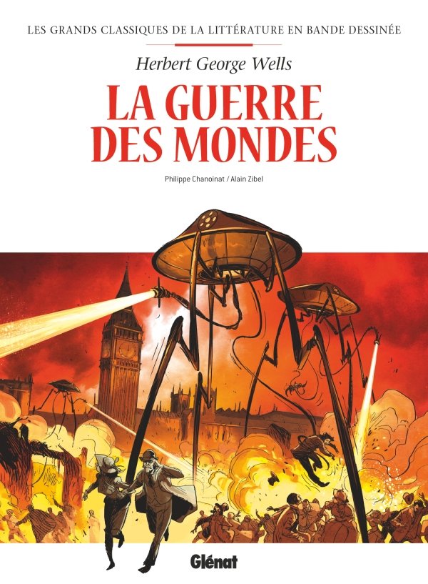 La Guerre des mondes en BD