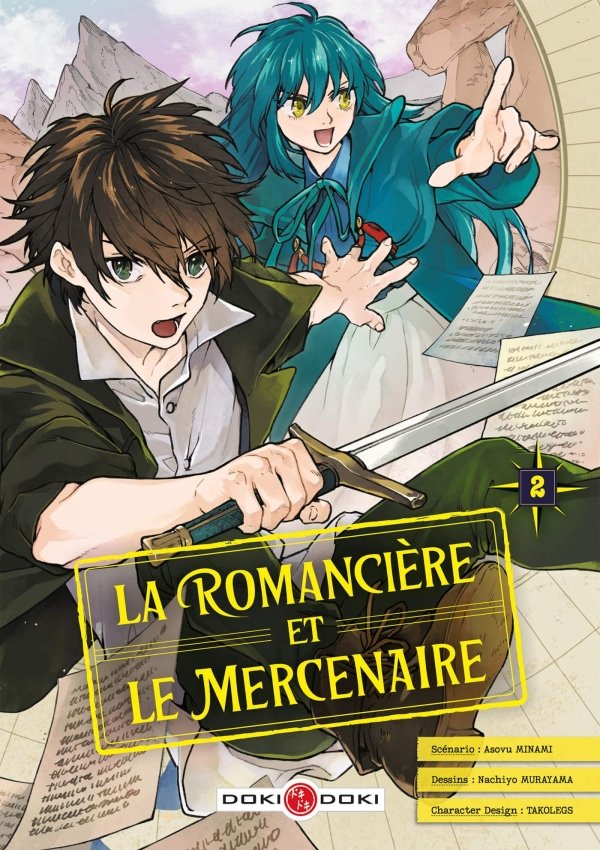 La Romancière et le Mercenaire - vol. 02 - romanciere-et-le-mercenaire-la - manga-fr