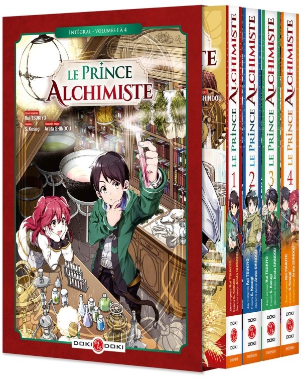 Le Prince alchimiste - Coffret vol. 01 à 04