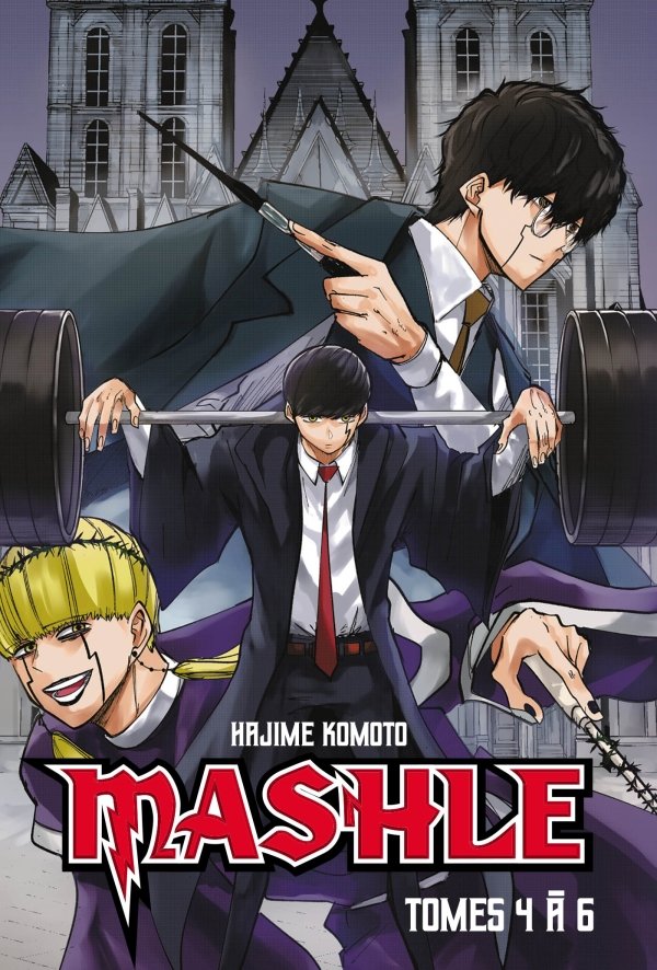 Mashle Coffret T4 à T6 - mashle - manga-fr