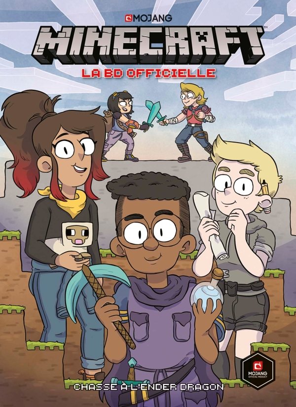 Minecraft la BD officielle : Chasse à l'Ender Dragon - Minecraft la BD authentique