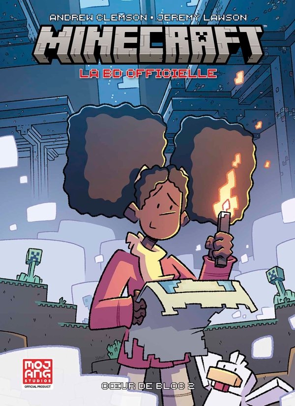 Minecraft la BD officielle - Coeur de bloc T02 - Minecraft la BD authentique
