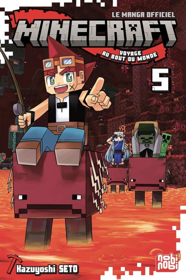 Minecraft, le manga officiel - Voyage au bout du monde T05