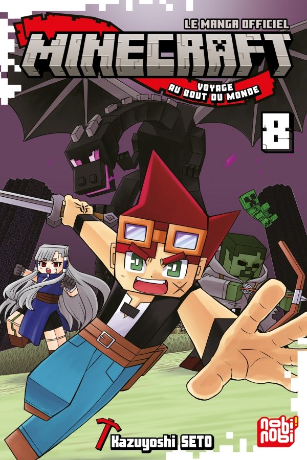 Minecraft, le manga authentique - Voyage au bout du monde T08