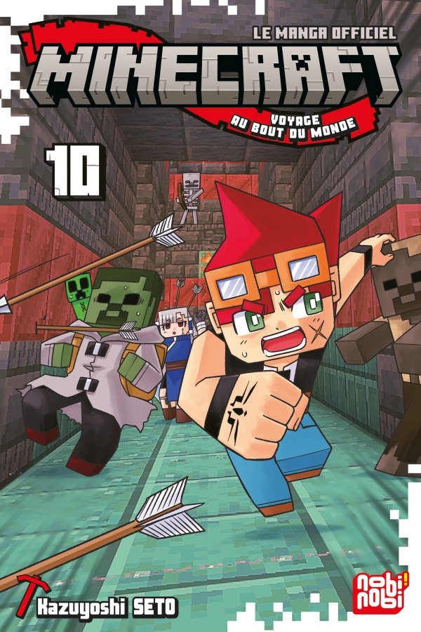 Minecraft, le manga authentique - Voyage au bout du monde T10