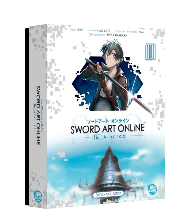 Sword Art Online - Re:Aincrad T01 Collector - sword-art-online - manga-fr