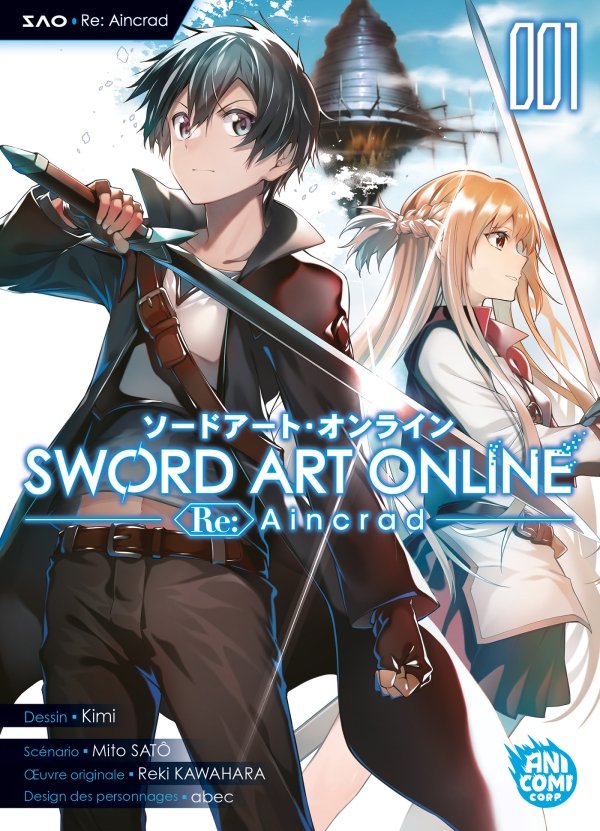 Sword Art Online - Re:Aincrad T01 - sword-art-online - manga-fr