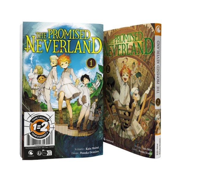 The Promised Neverland T01 + T02 - OP1=2 2026 - the-promised-neverland - manga-fr