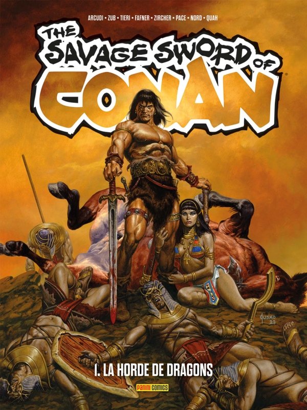 The Savage Sword of Conan T01 : La horde de dragons - The Savage Sword of Conan