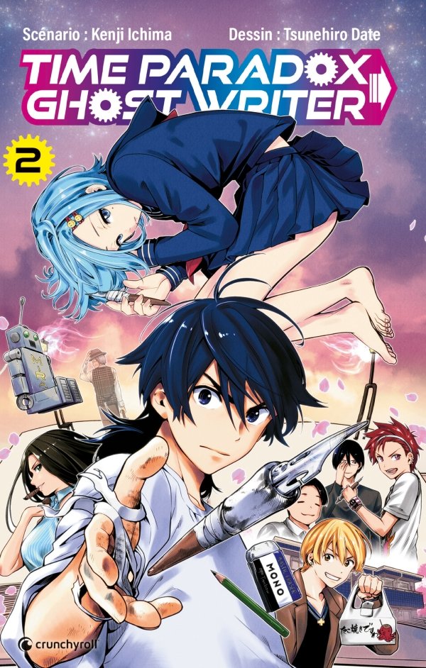 Time Paradox Ghost Writer T02 (Fin) - time-paradox-ghost-writer - manga-fr