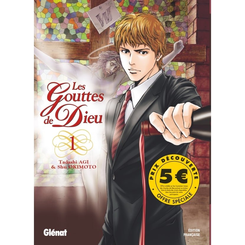 Les Gouttes de Dieu - Tome 01 - 5 euros - Les Gouttes de Dieu - manga-fr