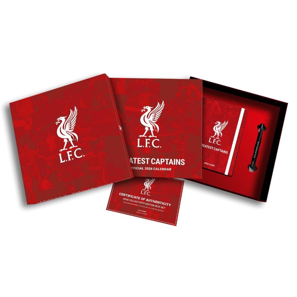 Agenda Liverpool FC Musical Gift 2026 - Papeterie