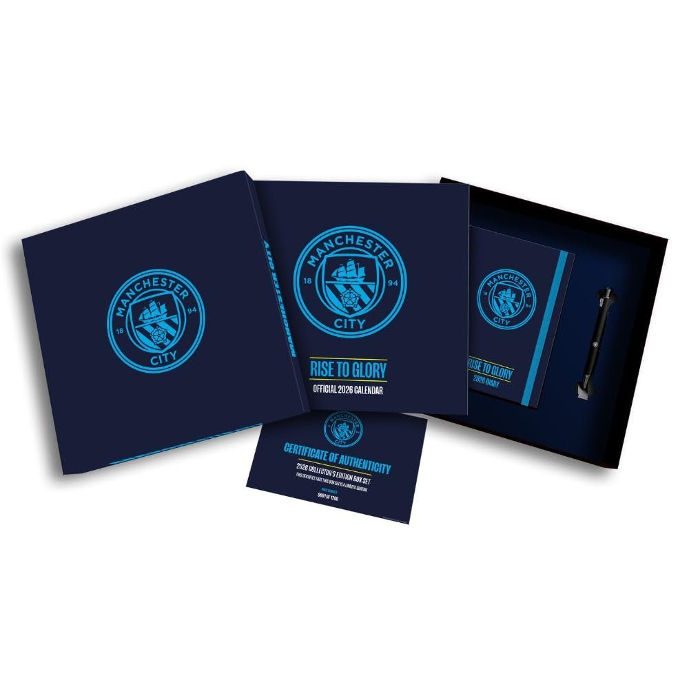 Agenda Manchester City FC Musical Gift 2026 - Papeterie