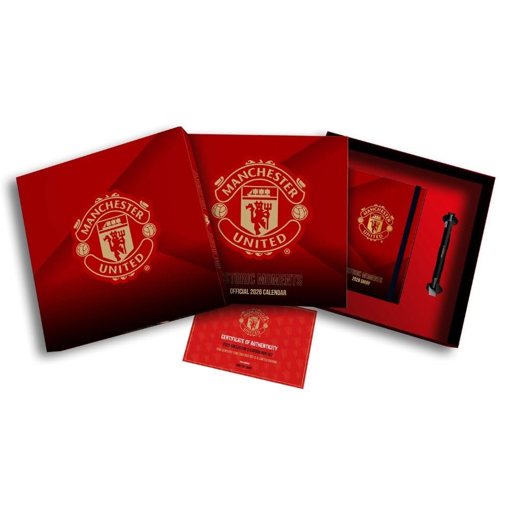 Agenda Manchester United FC Musical Gift 2026 - Papeterie