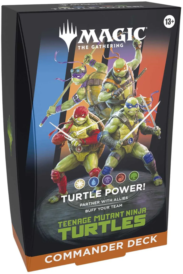 Article Tortues Ninja Magic The Gathering - Teenage Mutant Turtles - Commander Deck