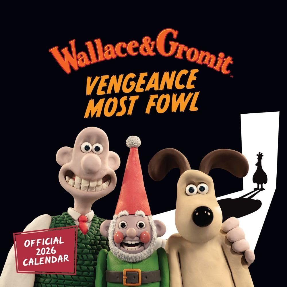 Calendrier Wallace & Gromit Square 2026 - Wallace & Gromit