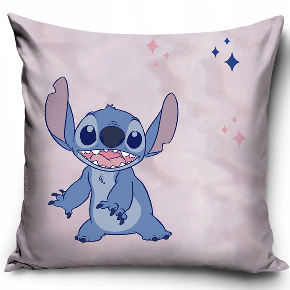 Coussin Lilo & Stitch Velvet Feel - type-coussins