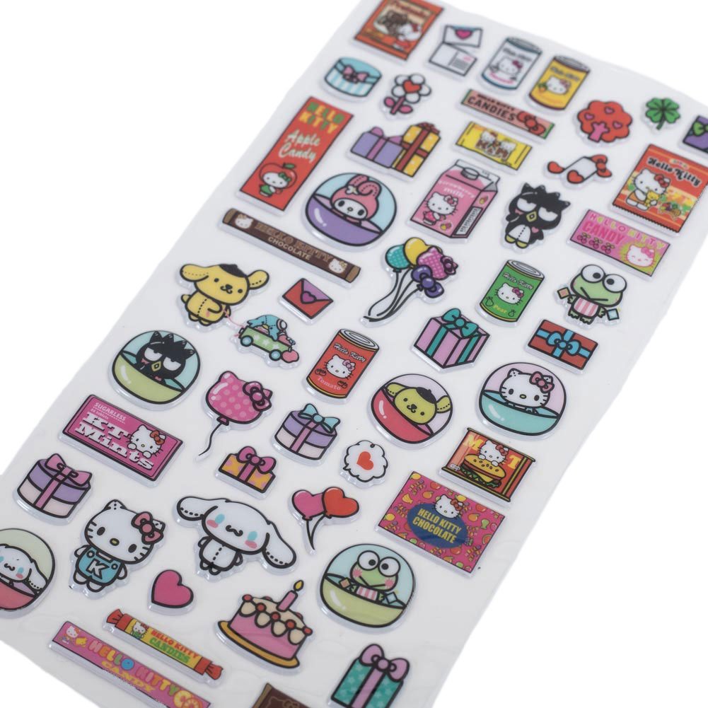 Stickers Hello Kitty Friends Puffy - type-patches-stickers