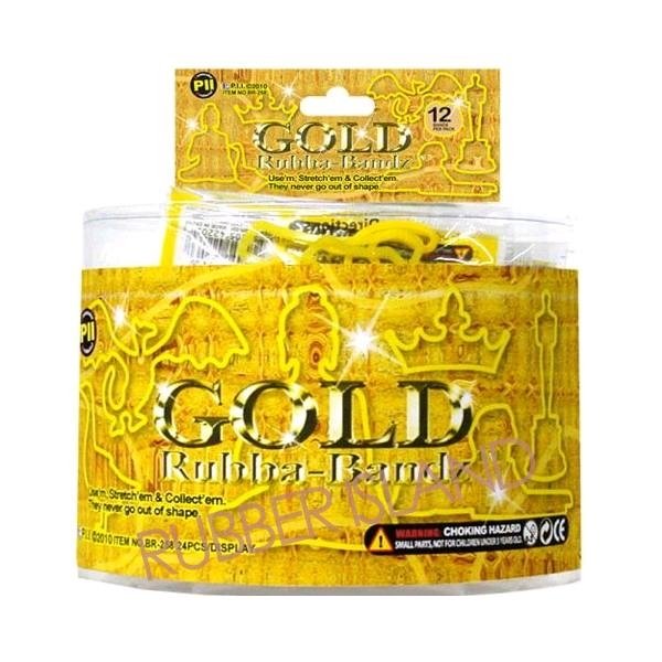 Tub à collectionner Rubba Bandz Tubs doré