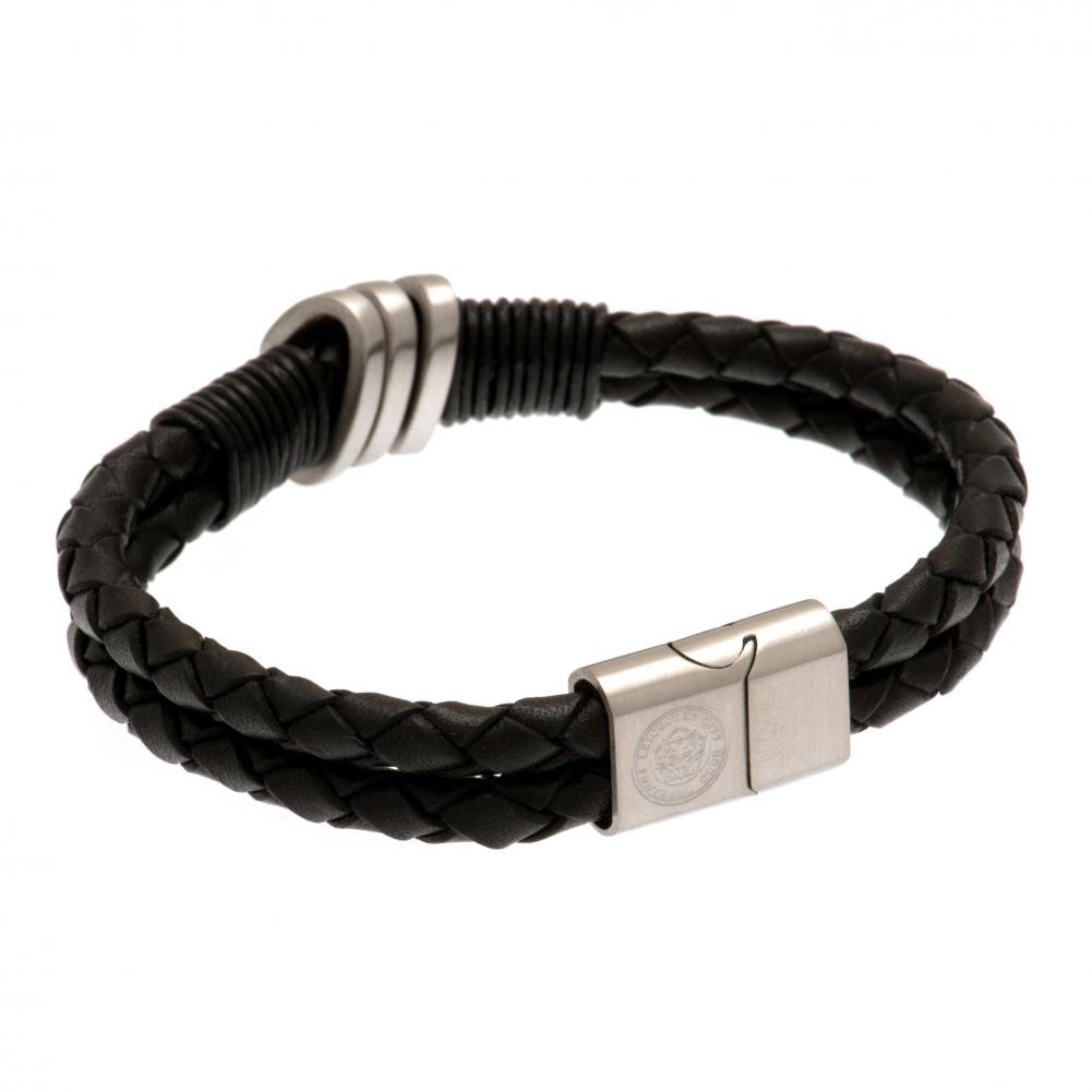 Bracelet en cuir Leicester City FC - Leicester City FC