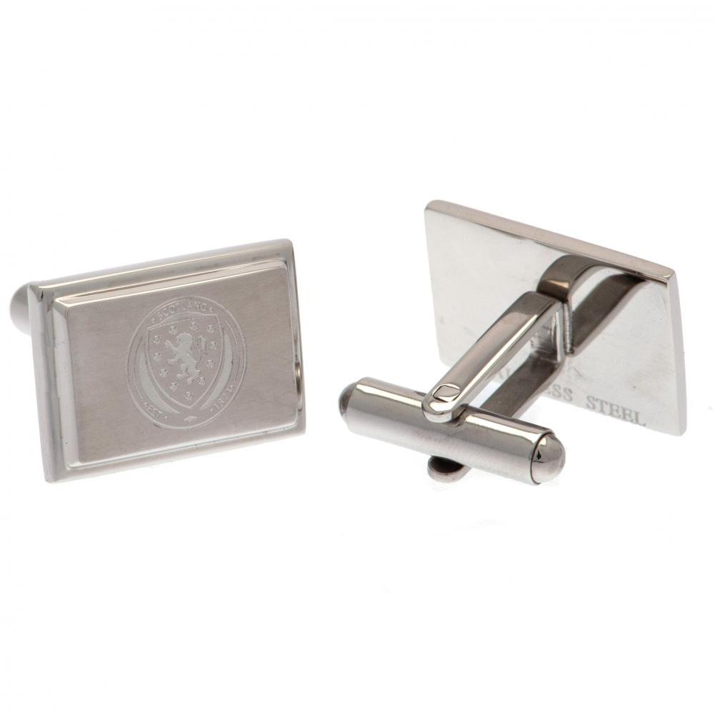 Boutons de manchette Scottish FA acier inoxydable - Scottish FA