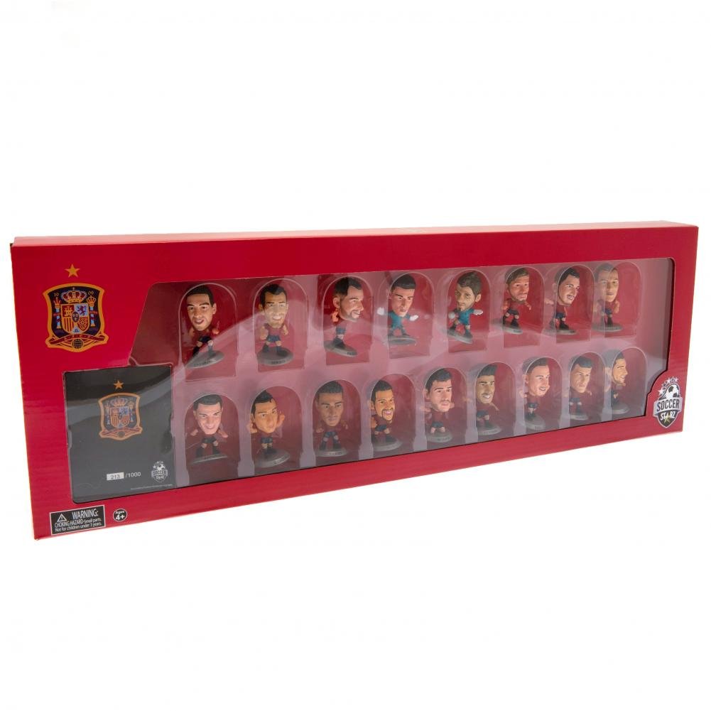 Mini-figurine SoccerStarz Spain 17 Player Team Pack - Mini-figurines