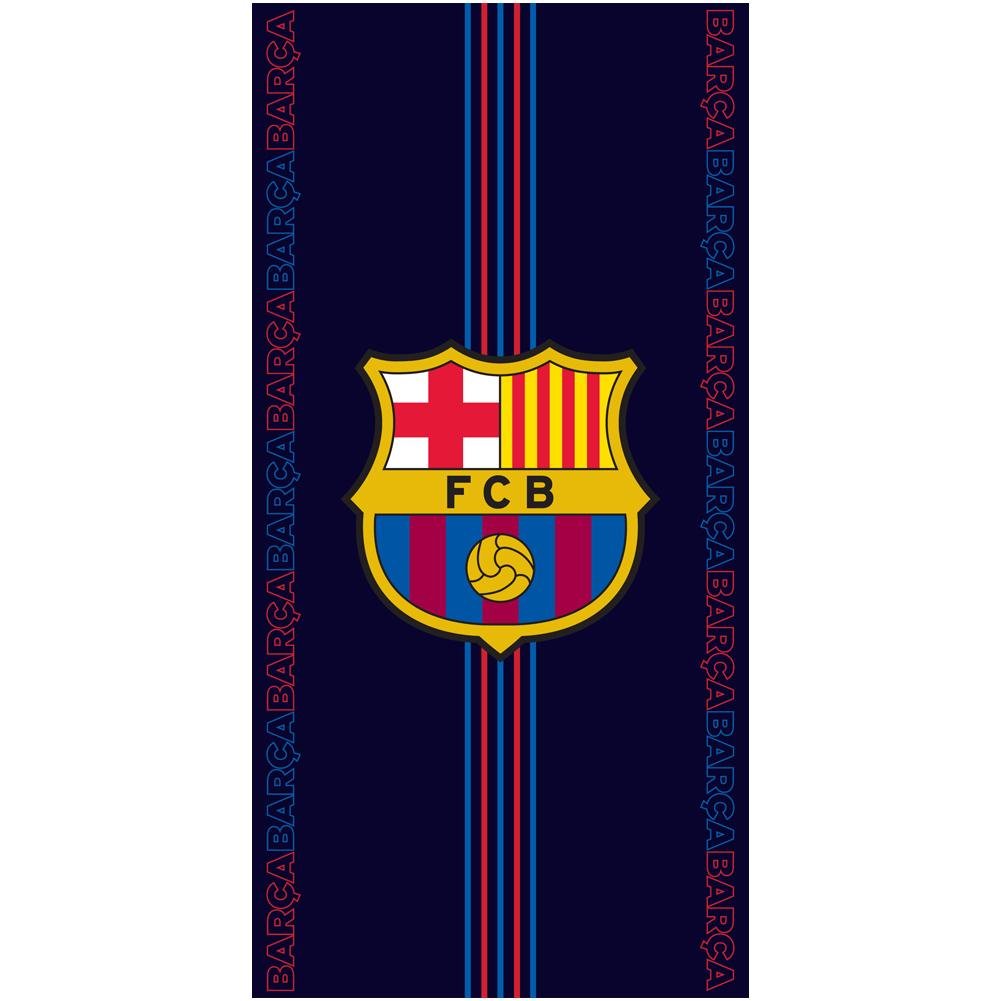 Serviette FC Barcelona bleu marine - FC Barcelona
