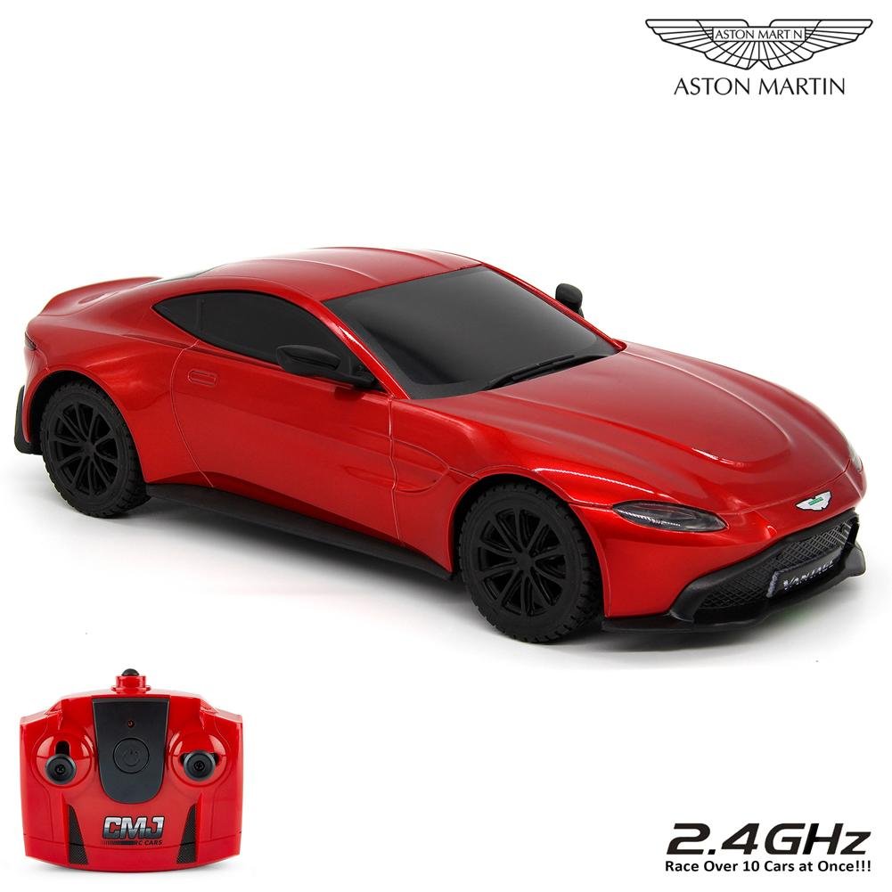Voiture radiocommandée Aston Martin Vantage Car échelle 1/24 rouge - Aston Martin