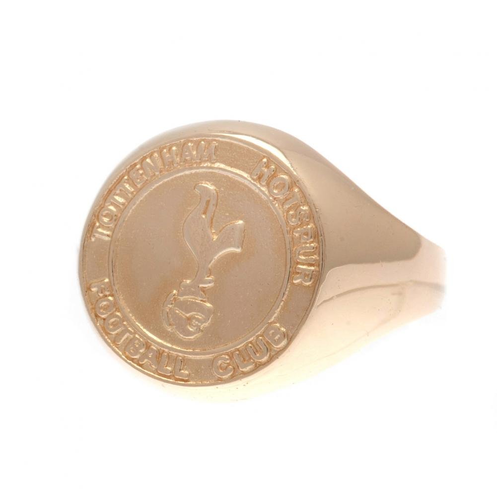 Bague Tottenham Hotspur FC or 9 carats écusson taille M - Tottenham Hotspur FC