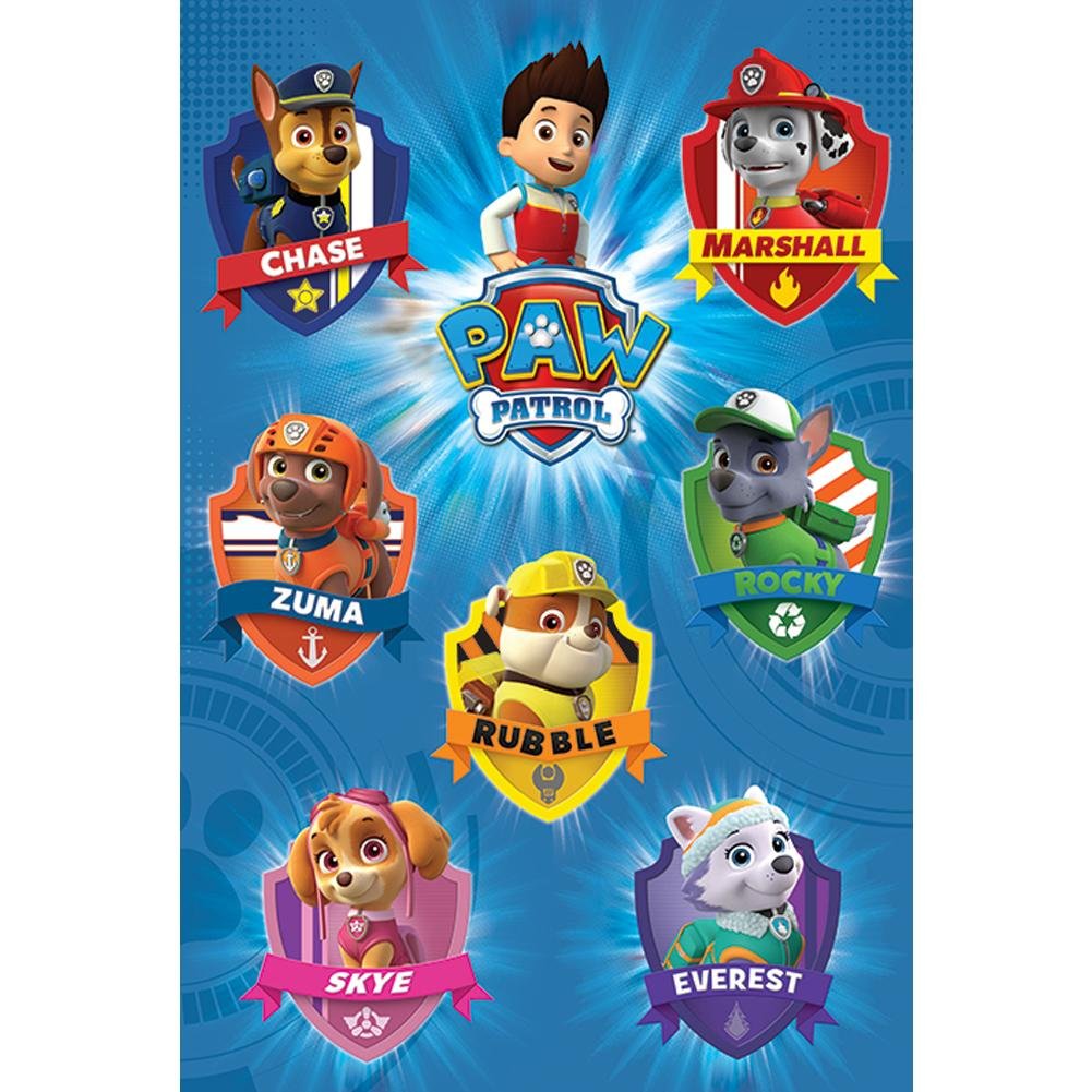 Poster Paw Patrol Crests 74 - PAW Patrol