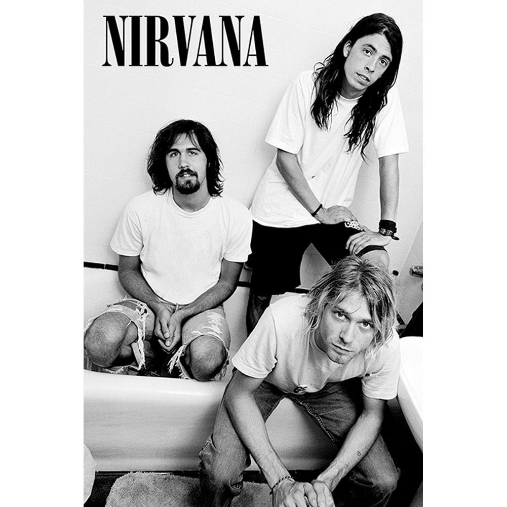 Poster Nirvana Bathroom 75 - Nirvana