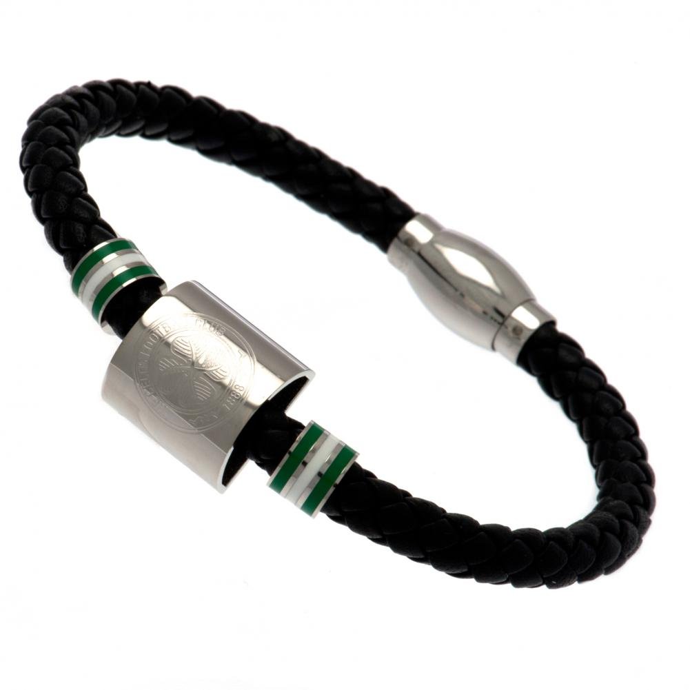 Bracelet en cuir Celtic FC Colour - Celtic FC