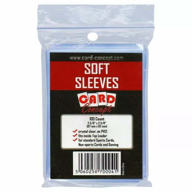 Protections de cartes CARD CONCEPT (lot de 100)