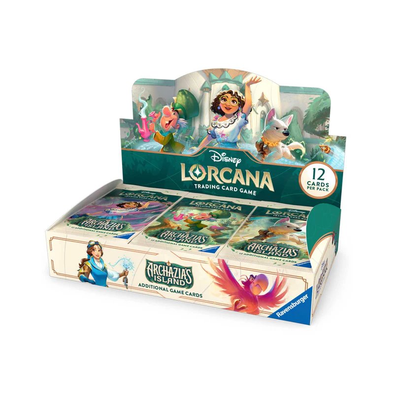 Booster Disney Lorcana 7 ARCHAZIA'S ISLAND Packs TCG Game