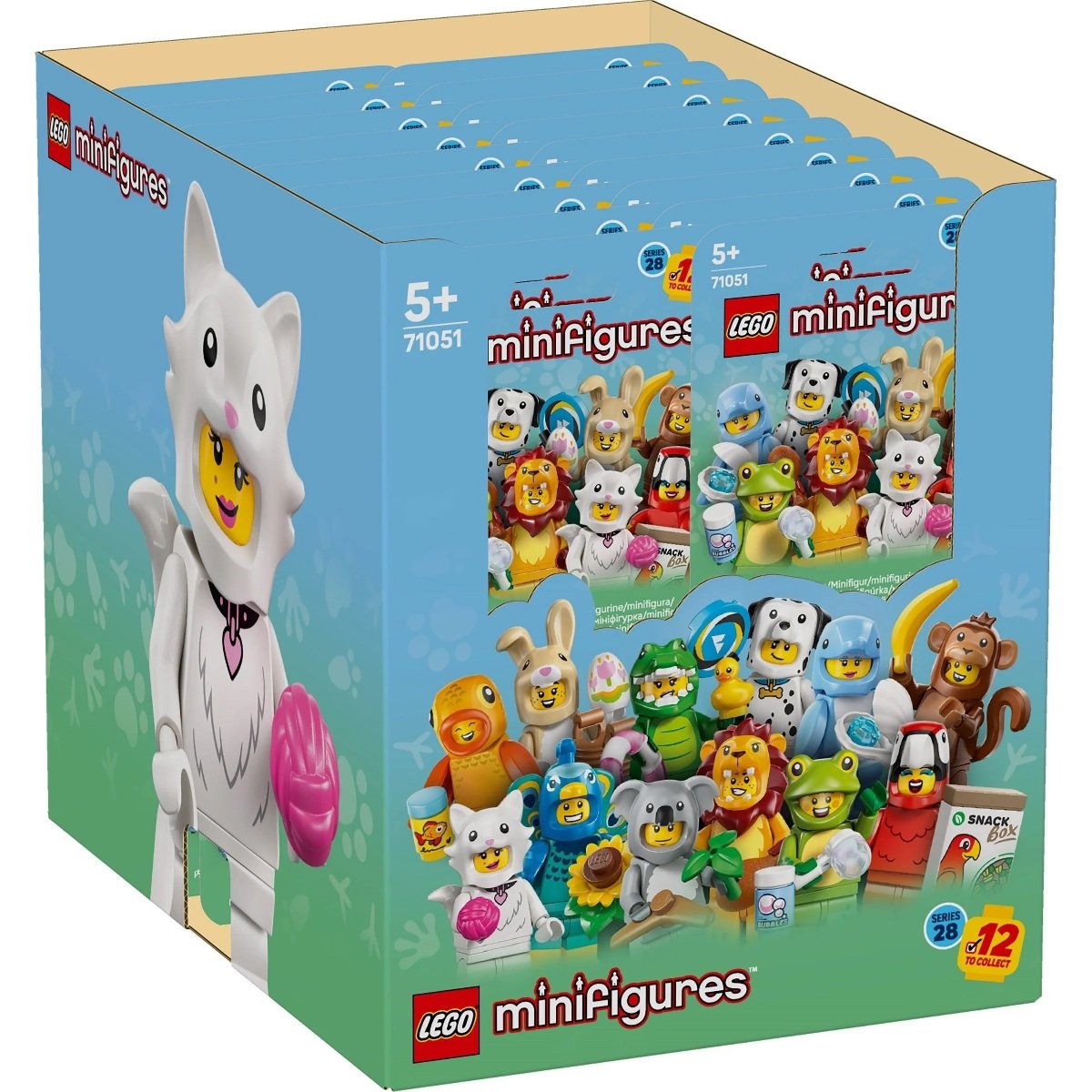 Coffret Lego Minifigures Animals 71051 (lot de 36)