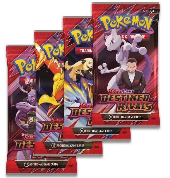 Booster Pokemon Destined Rivals Pack