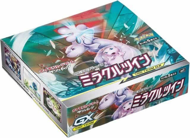 Display de boosters Pokemon Miracle Twin SM11 Japanese