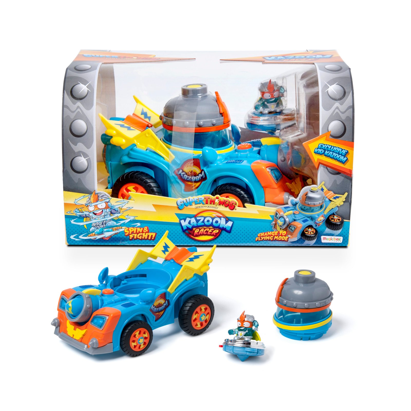 Figurine Super Things SuperThings Secret Spies KAZOOM RACER Vehicle - Super Things