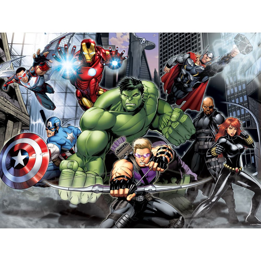 Puzzle Avengers 3D Image lot de 500 - type-puzzles